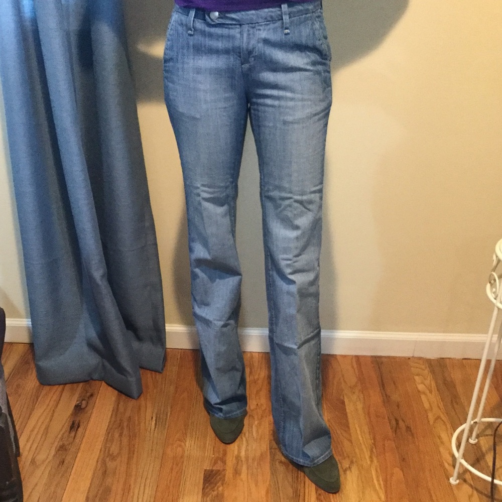Banana Republic classic trouser leg jeans